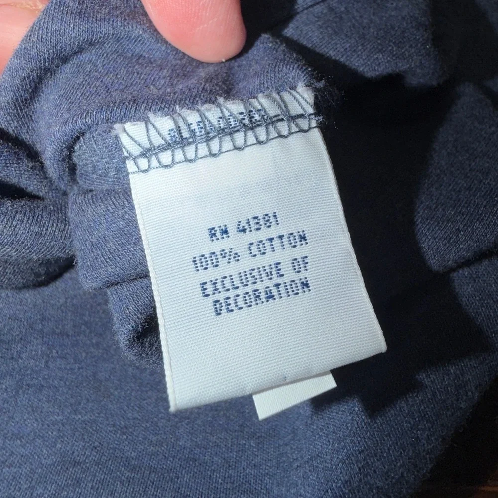 Polo Ralph Lauren Mens Large Blue Heather Pima Soft Touch Cotton Polo Shirt